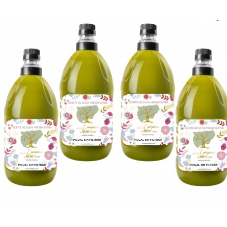 Aceite Virgen Extra Verde Sin Filtrar 2 Litros